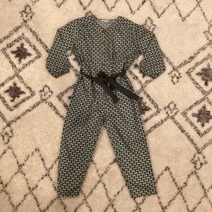 Girls cotton jumpsuit